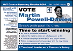 Vote Martin Powell-Davies leaflet
